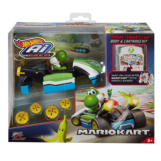 Hot Wheels Ai Mario Kart Yoshi Accessory (6589221240926)