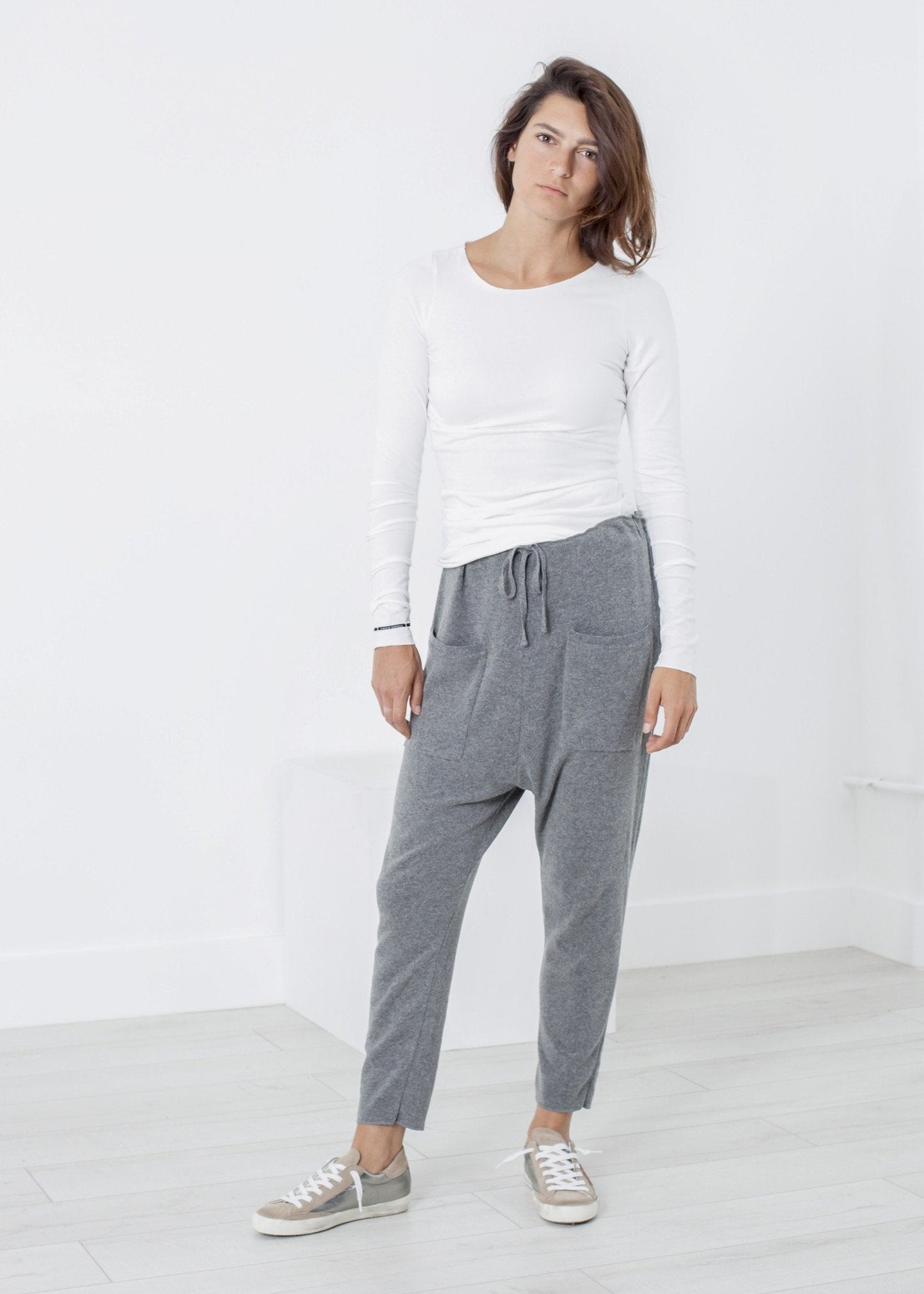 Stretch Tee in Milk (6707104448606)