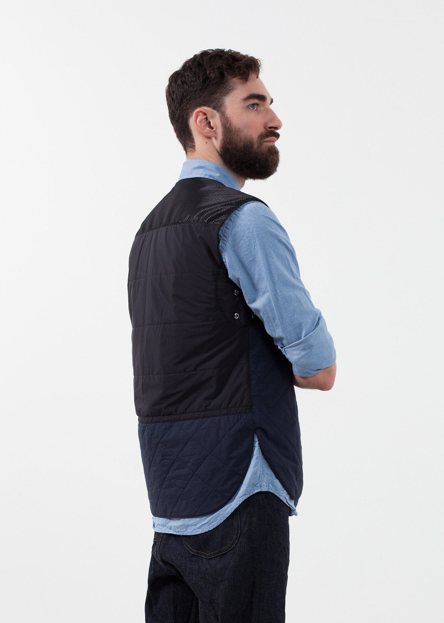 Reversible Quilted Vest (6707073319006)