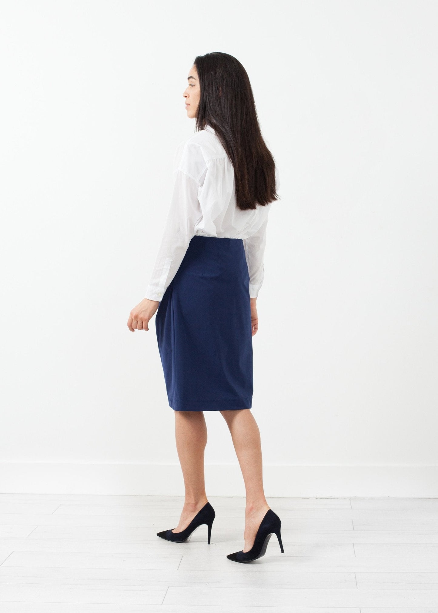 Side Ruche Skirt (6707065454686)