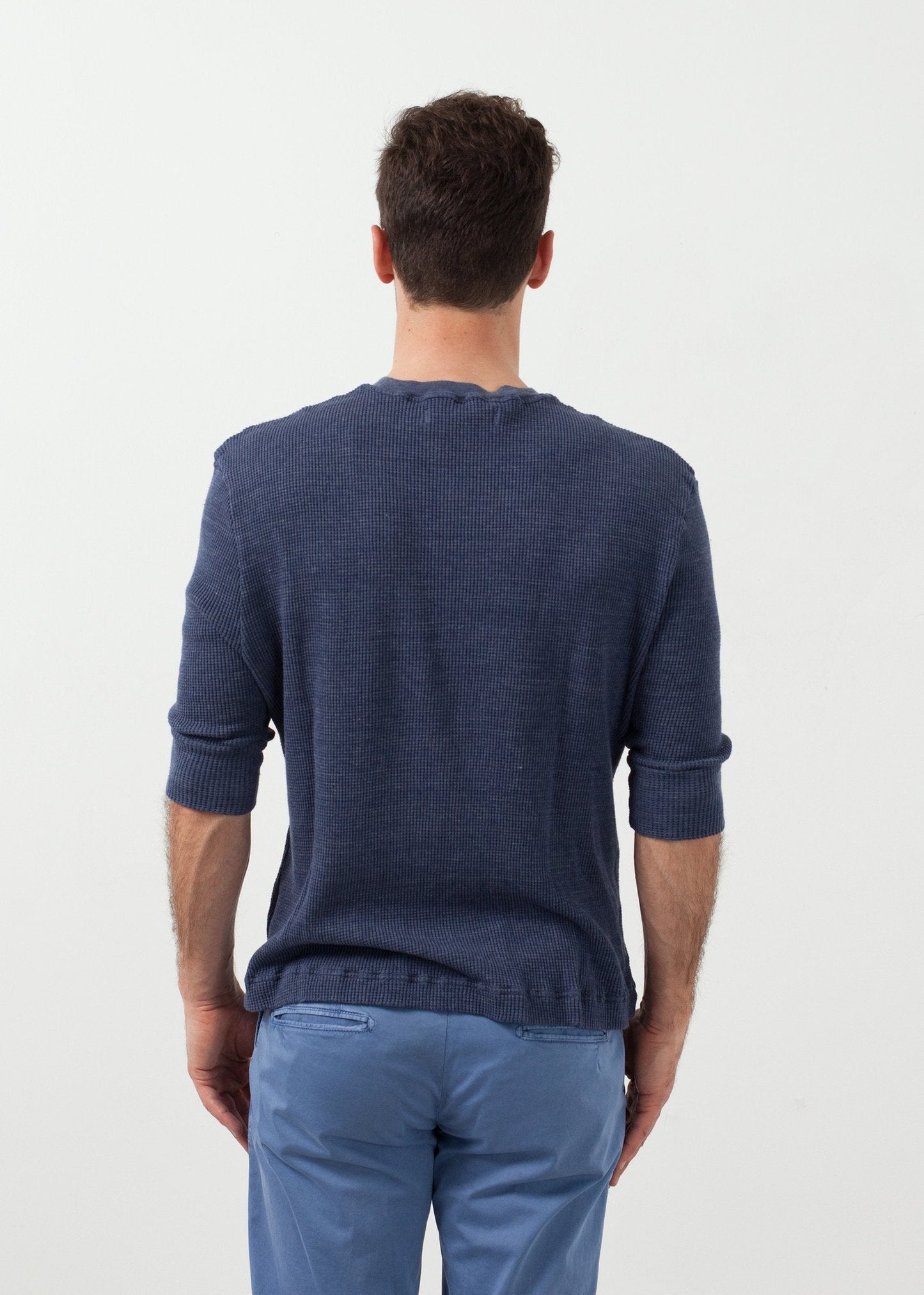 Melange Waffle Top (6707063849054)