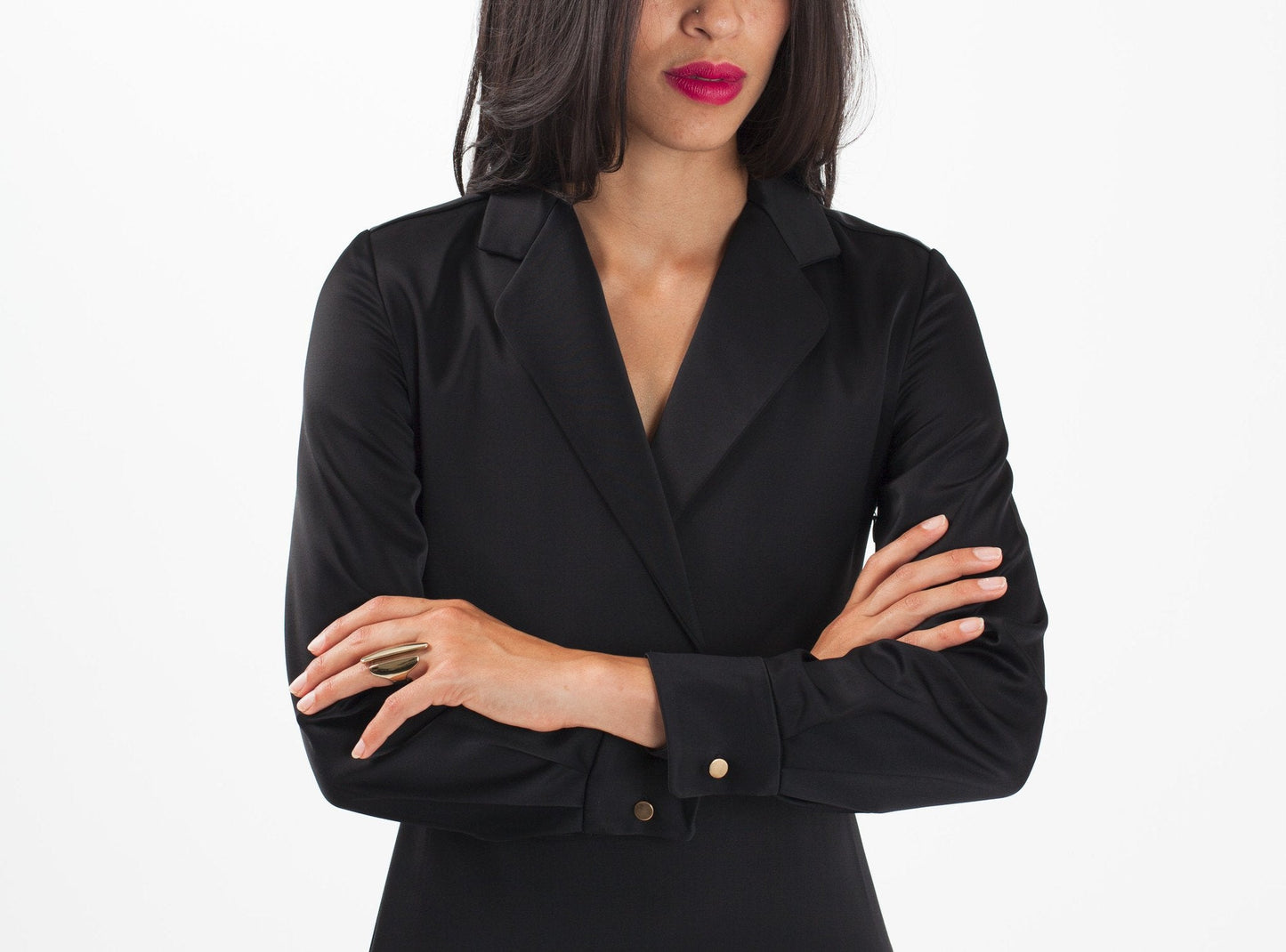 Surplice Dress (6707057819742)