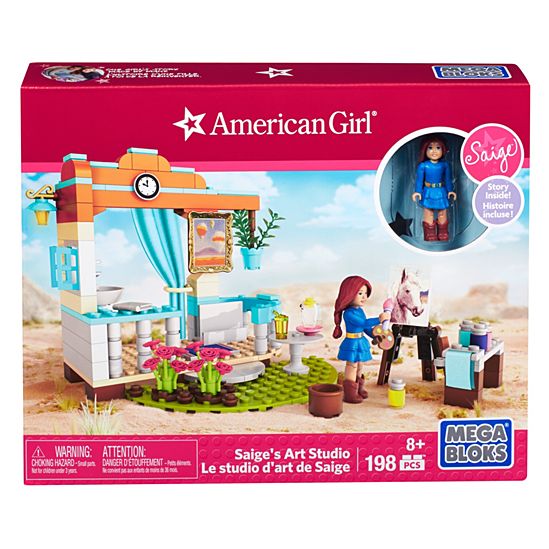 Mega Bloks American Girl Saige Art Studio (6589232185438)