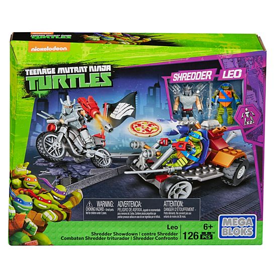 Mega Bloks Teenage Mutant Ninja Turtles Leo Shredder Showdown (6589229400158)