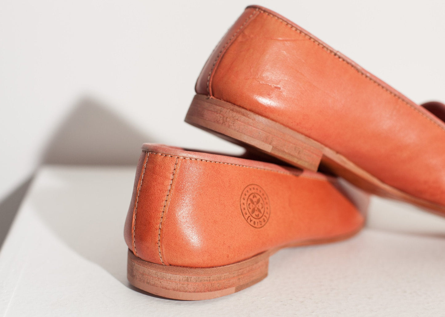 Leather Loafer in Rose (6707106414686)