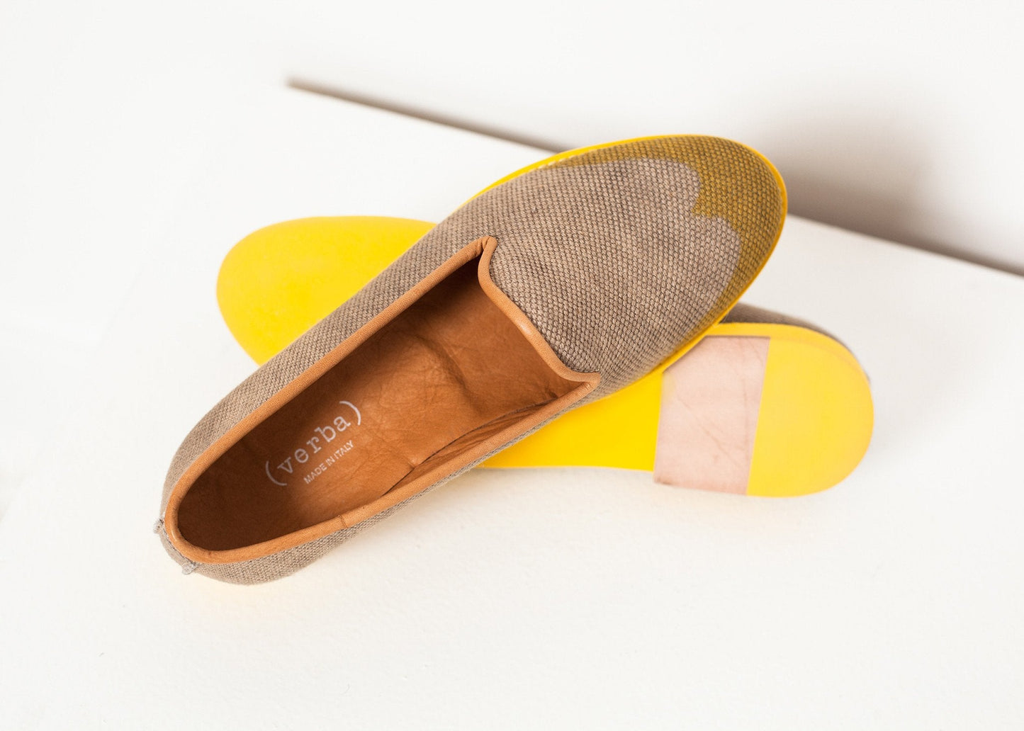 Wingtip Loafer in Yellow (6707106480222)