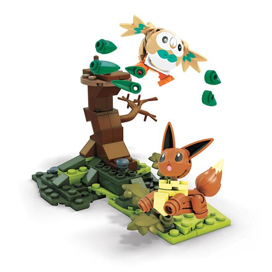 Mega Construx Pokemon Rowlet vs. Eevee (6589234675806)
