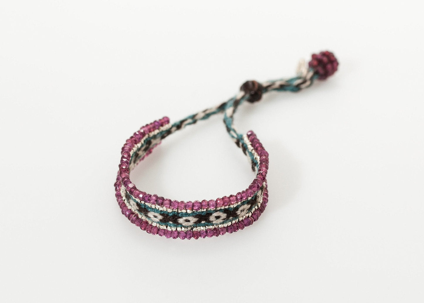 Oaxacan Bracelet in Garnet (6707102023774)