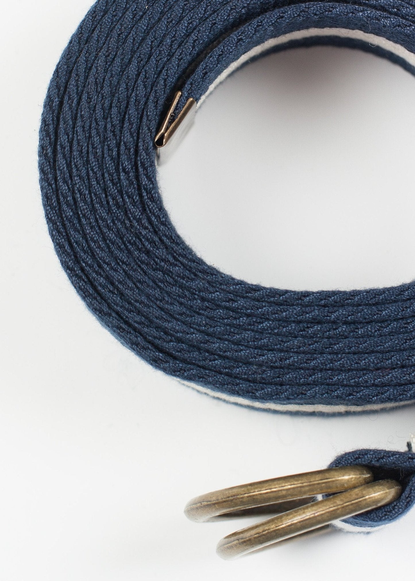 Striped Web Belt in Navy/White (6707102187614)