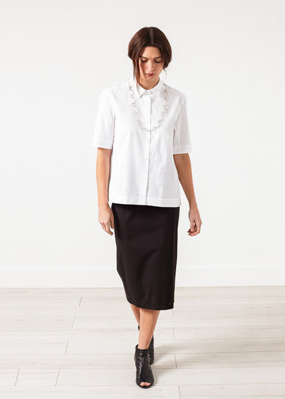 Lara Shirt in White (6707089506398)