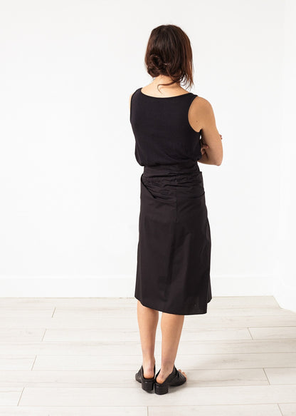 Bow Skirt in Black (6707090063454)