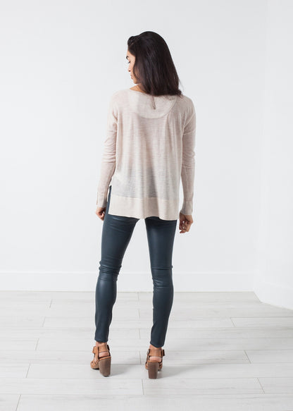 Elenaso Leather Trouser in Cool Grey (6707084722270)