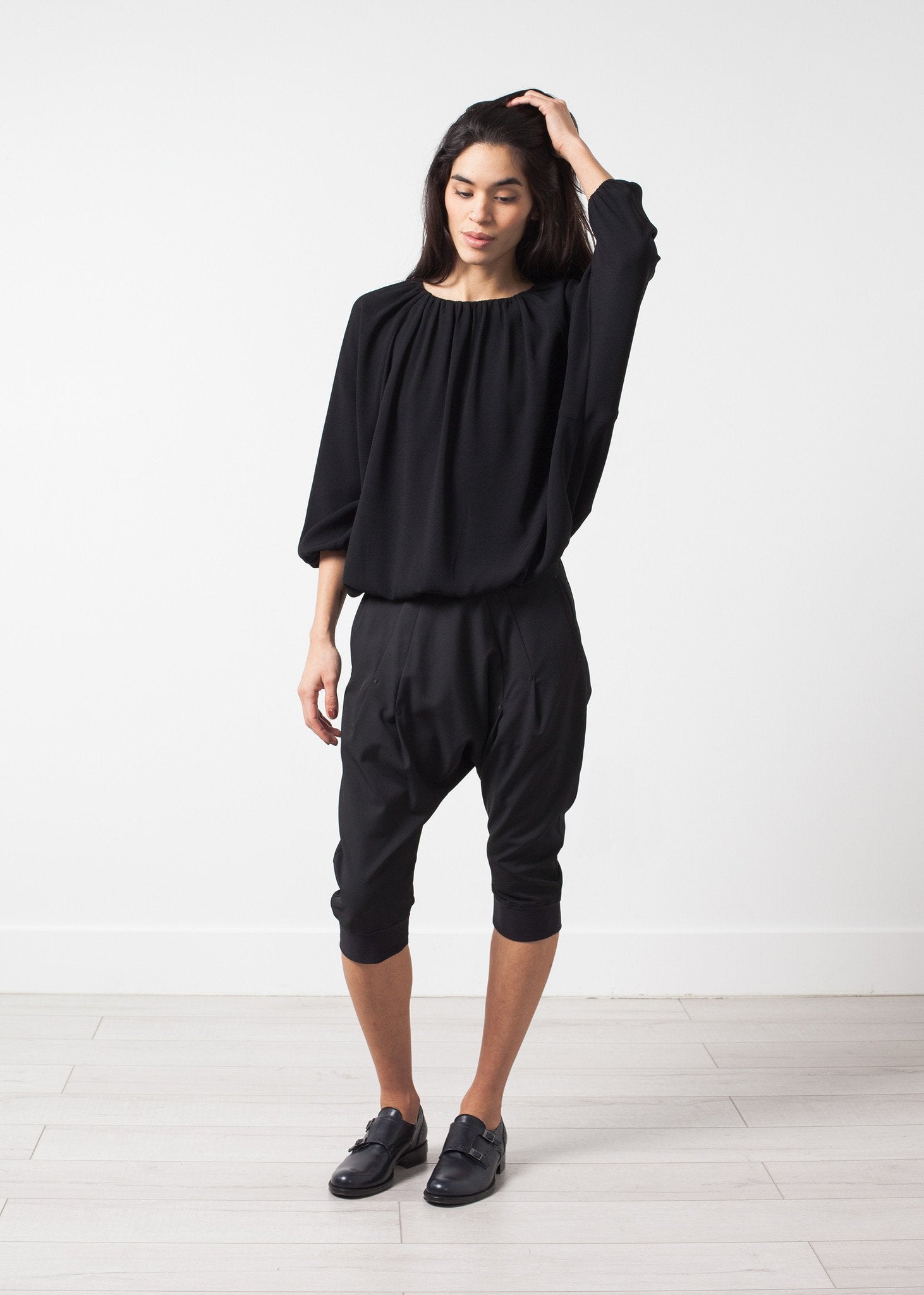 Bubble Peasant Top (6707092553822)