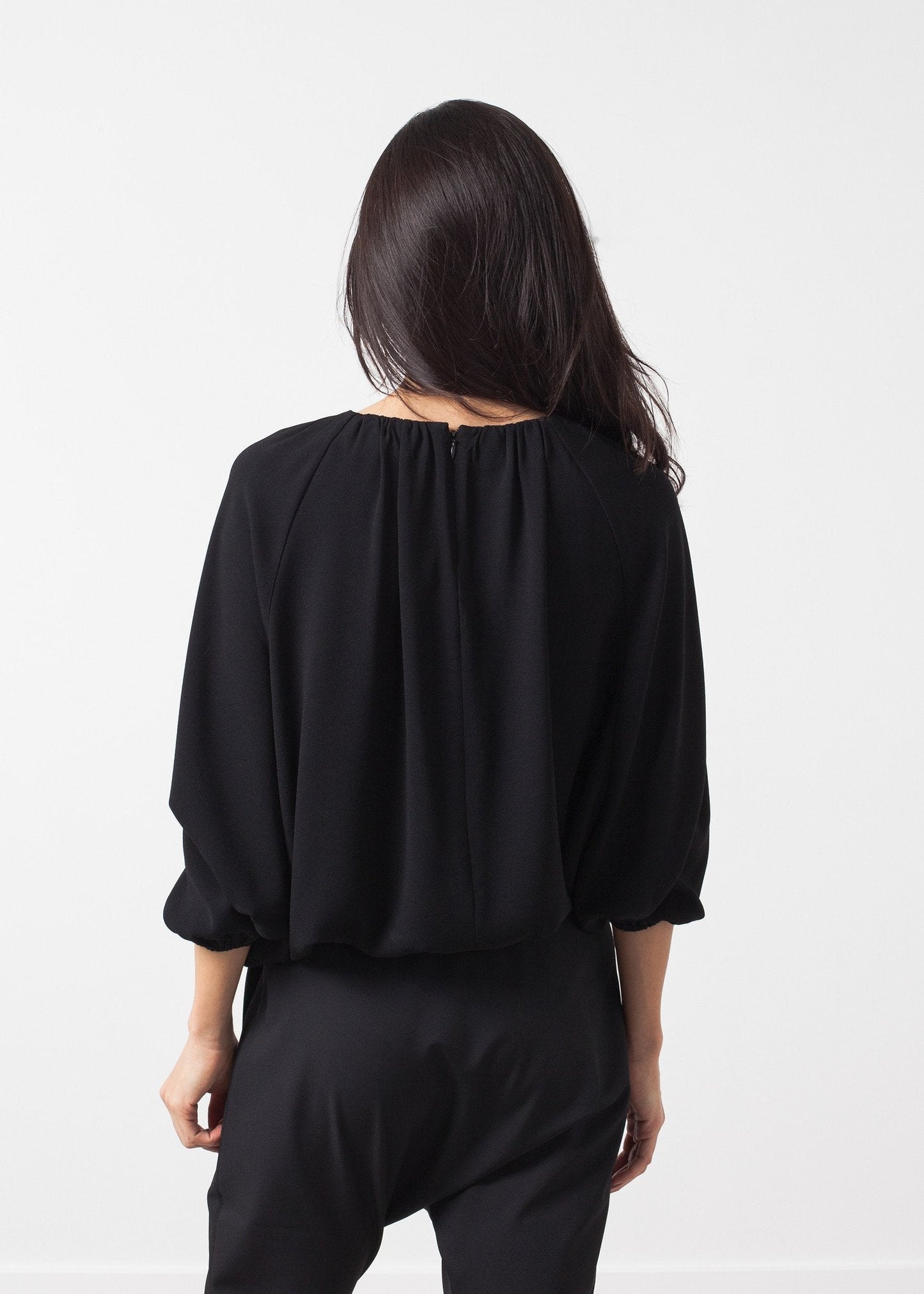 Bubble Peasant Top (6707092553822)