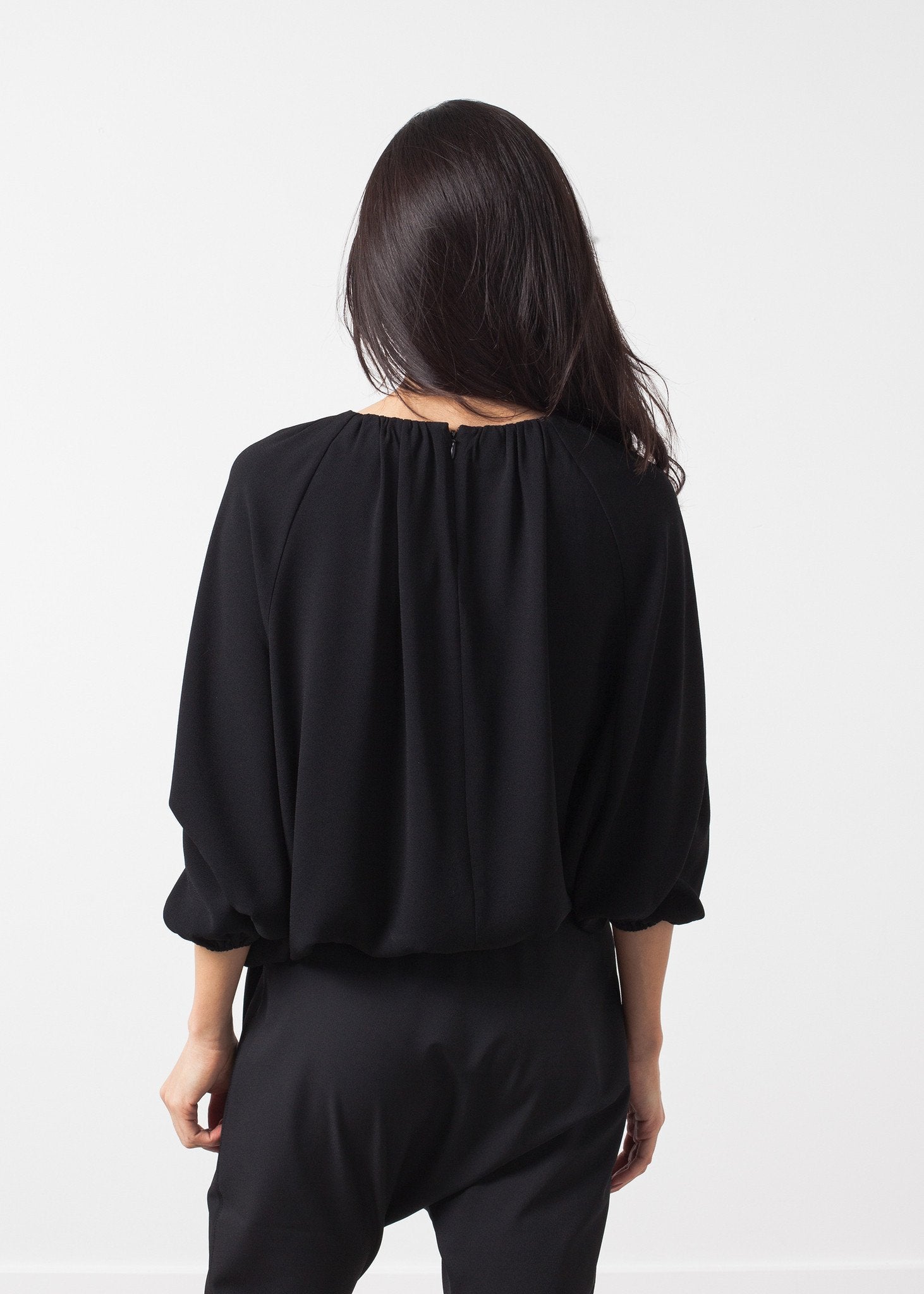 Bubble Peasant Top (6707092553822)