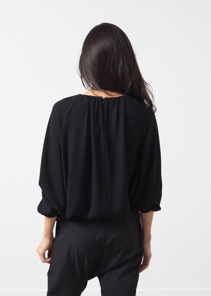 Bubble Peasant Top (6707092553822)