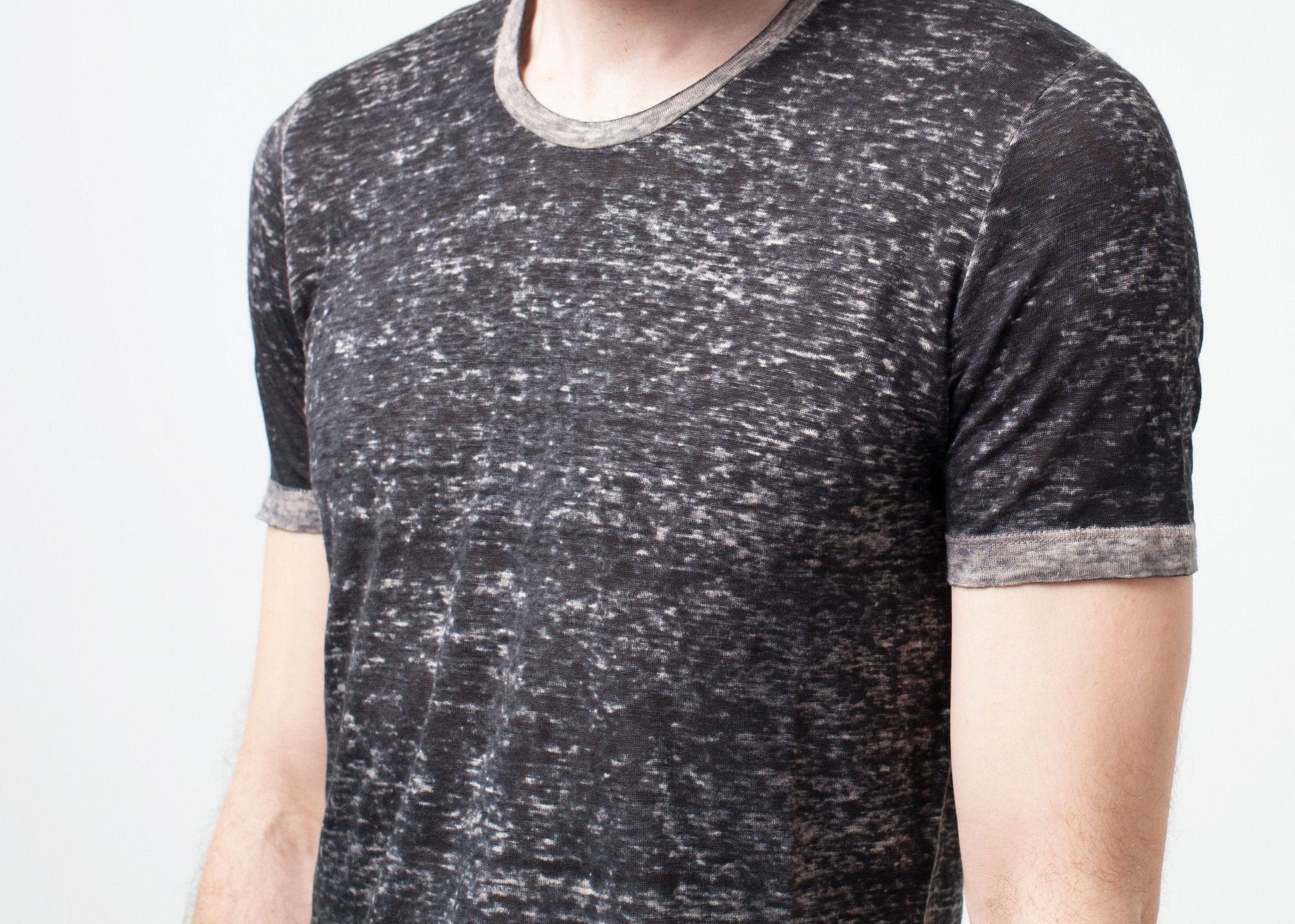 Linen T-shirt in Rope (6707081707614)