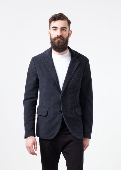 Zepo Brushed Cotton Blazer (6707083608158)