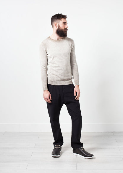 Mottled Cashmere Crewneck (6707081379934)