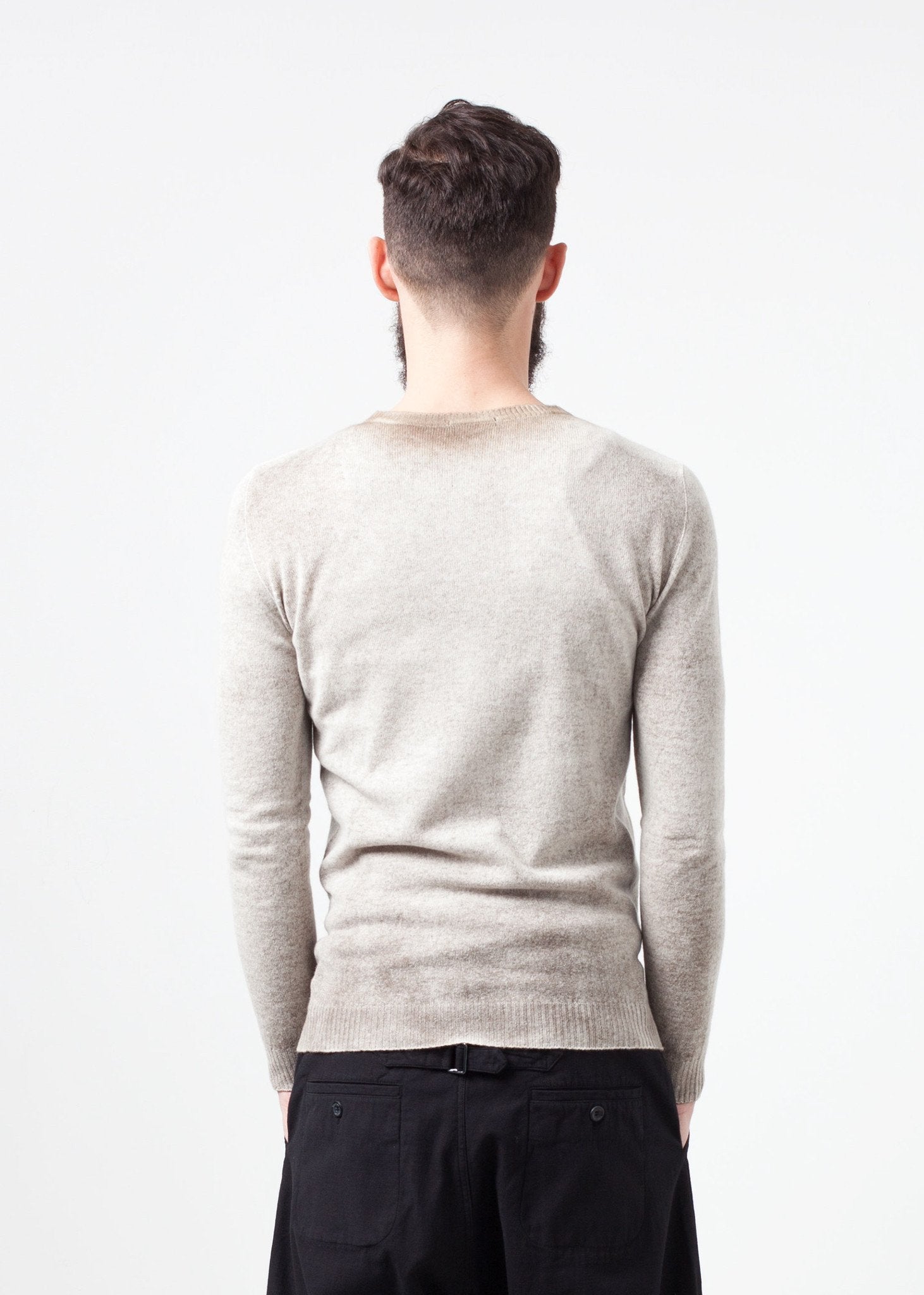 Mottled Cashmere Crewneck (6707081379934)