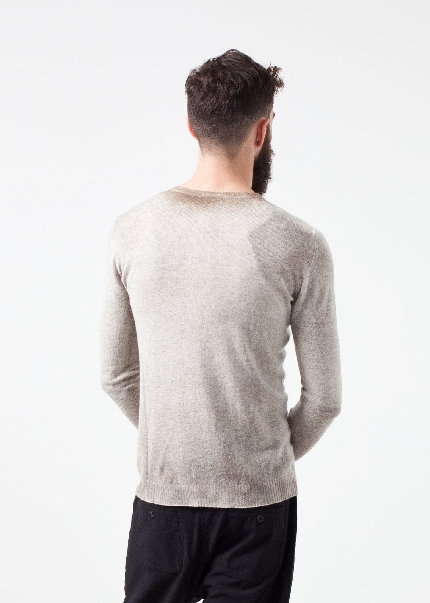 Mottled Cashmere Crewneck (6707081379934)