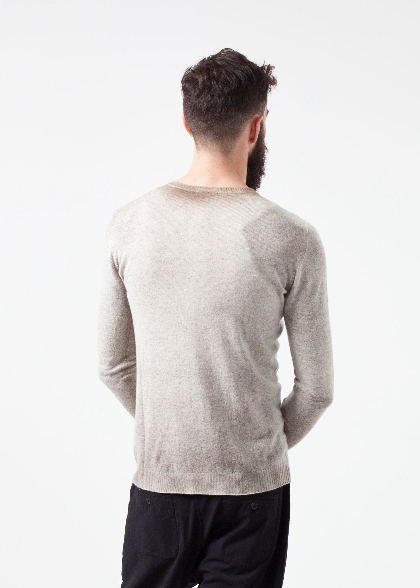 Mottled Cashmere Crewneck (6707081379934)