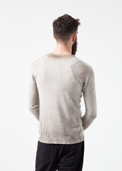 Mottled Cashmere Crewneck (6707081379934)
