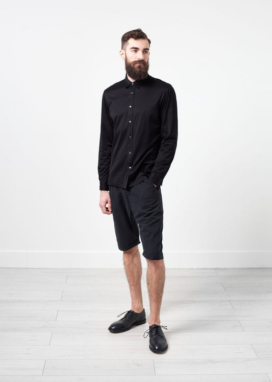 Scotland Button-Up in Black (6707090882654)