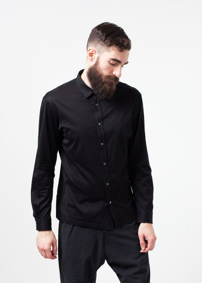 Scotland Button-Up in Black (6707090882654)
