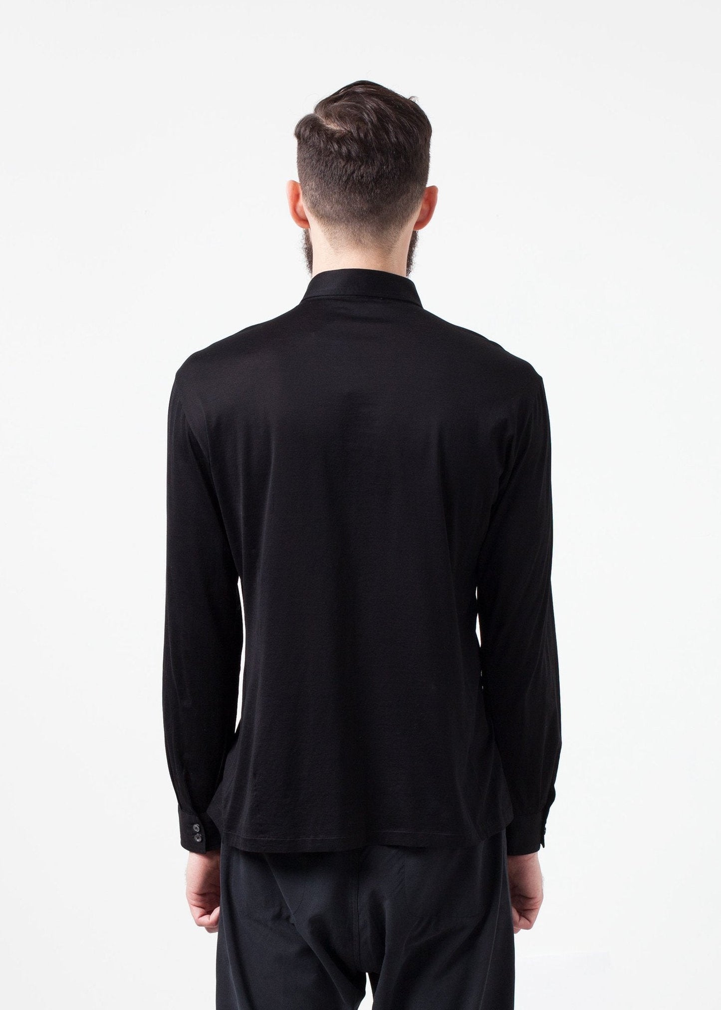 Scotland Button-Up in Black (6707090882654)