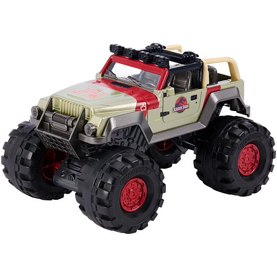 Matchbox Jurassic World '93 Jeep Wrangler (6589224222814)
