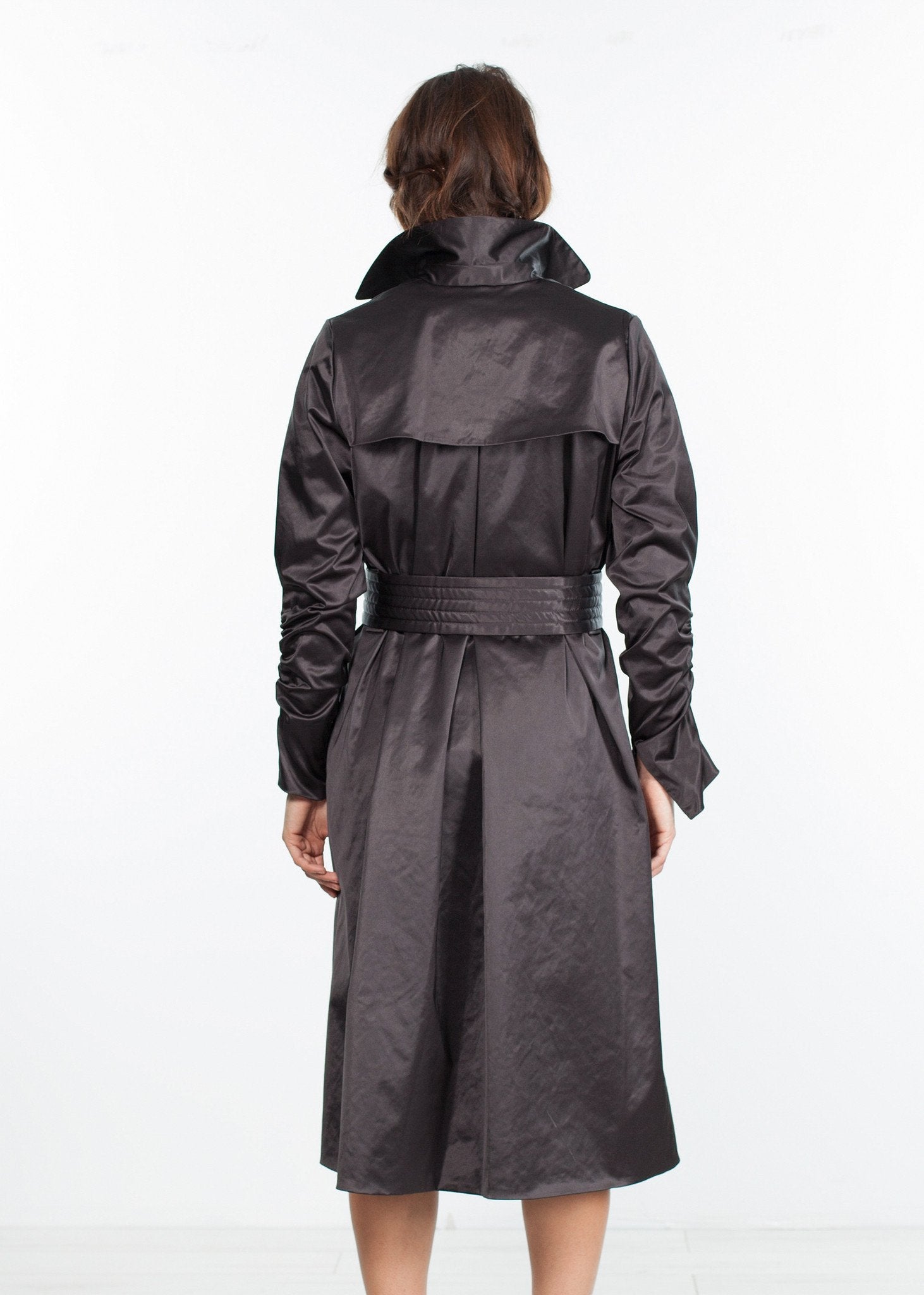 Trench Coat in Black (6707104219230)