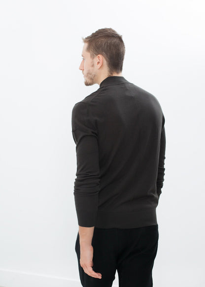 Merino Knit Turtleneck in Cavern (6707100713054)