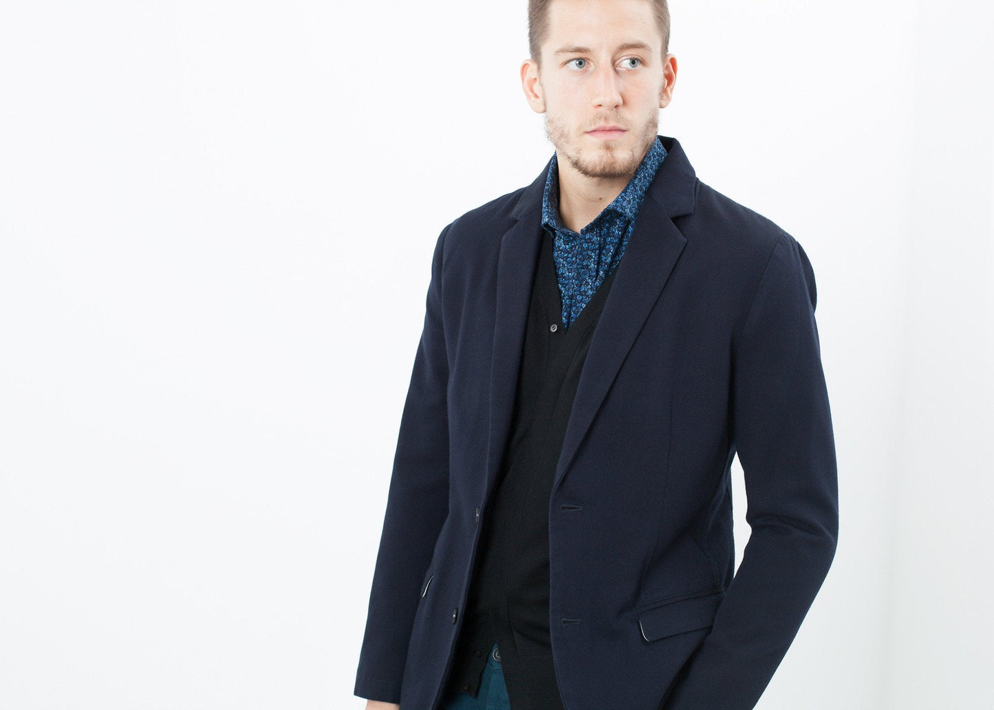 Sport Jacket in Blue (6707099533406)