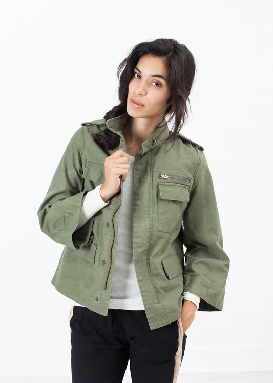 Big Army Jacket in Olive (6707100188766)