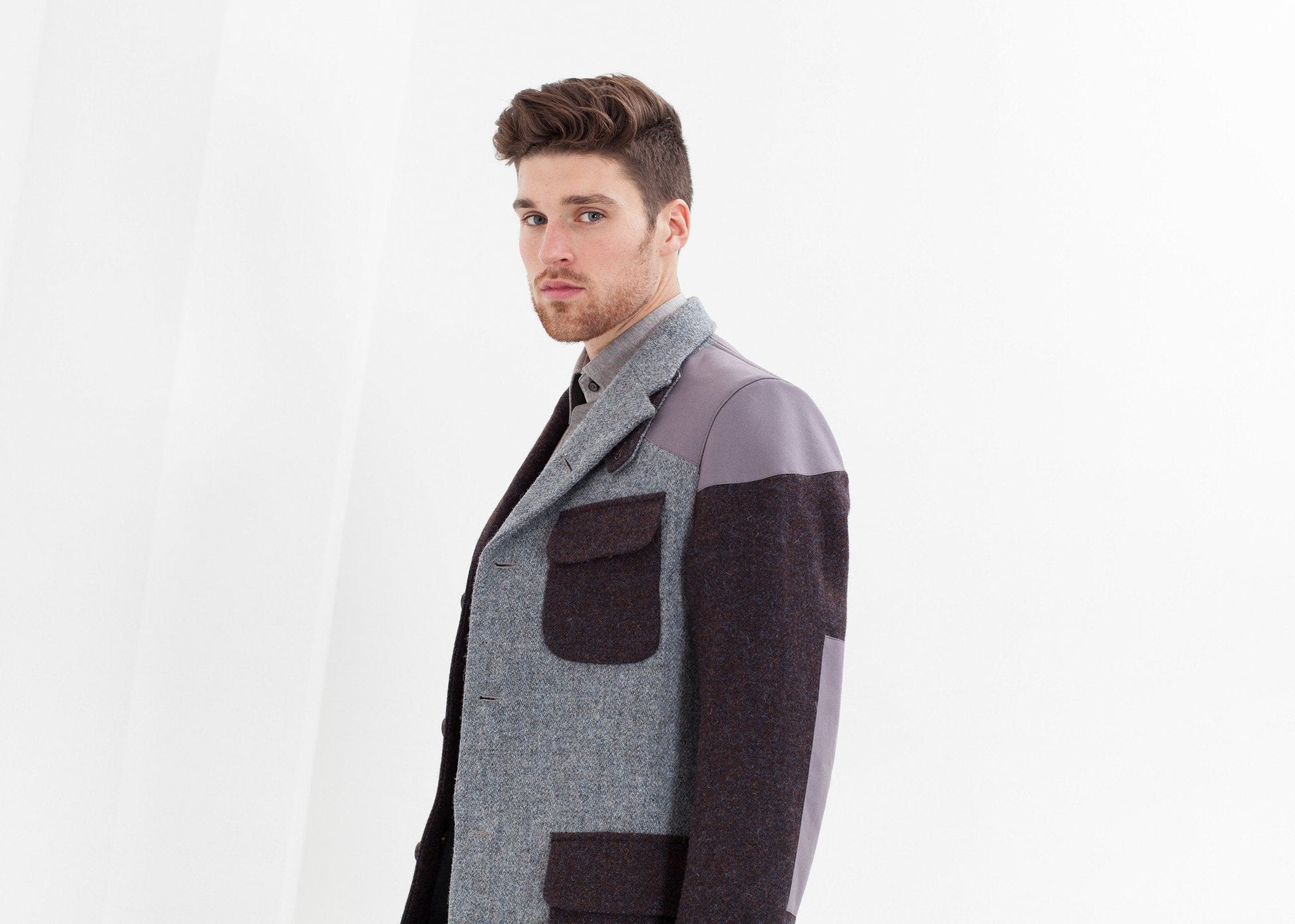 Crazy Mallory Jacket in Blue Mix (6707102974046)