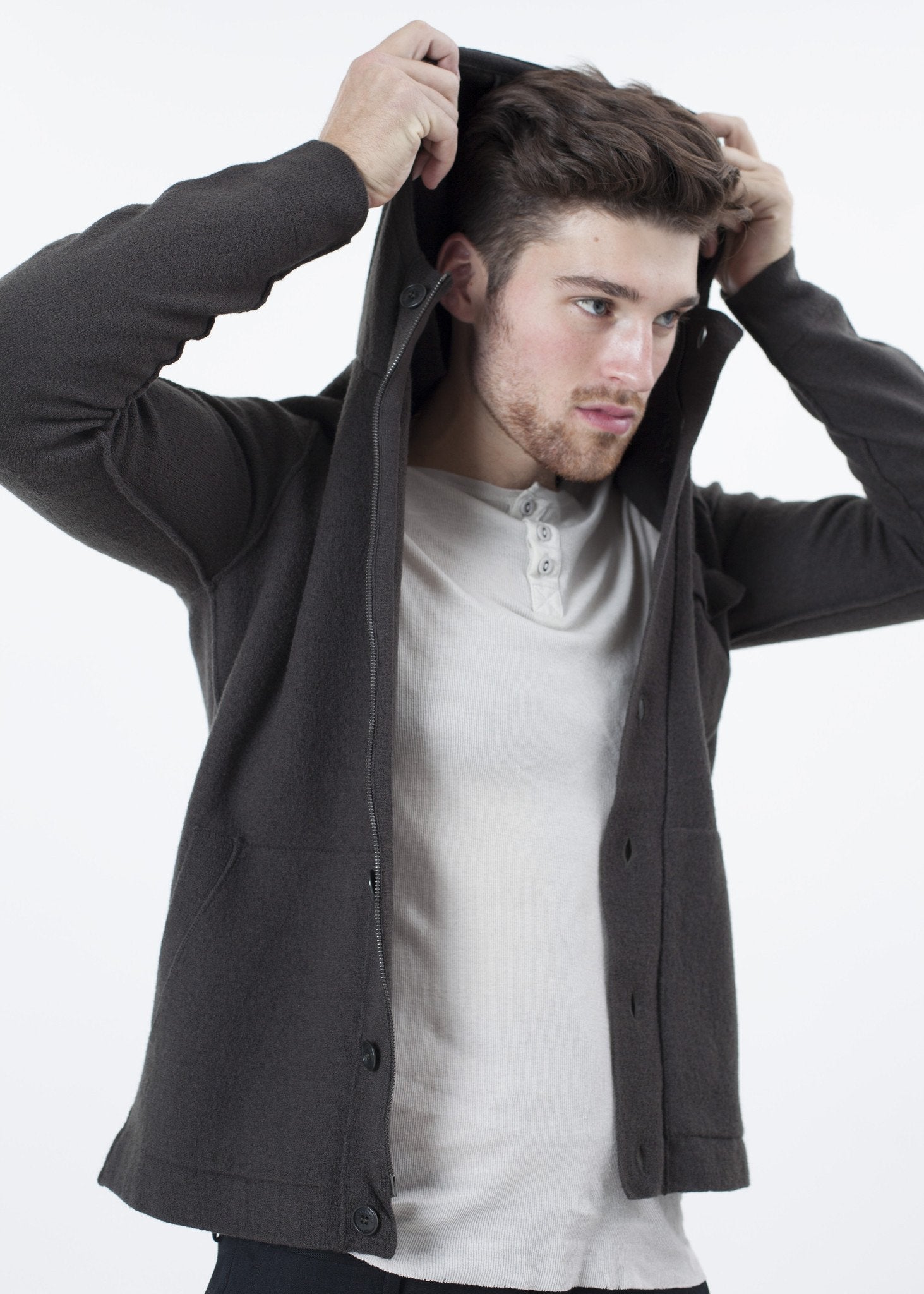 Hubbard Jacket in Dark Green (6707098779742)