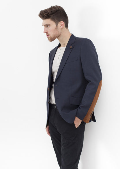 Swift Low Blazer in Navy (6707098550366)