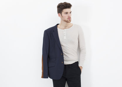 Swift Low Blazer in Navy (6707098550366)