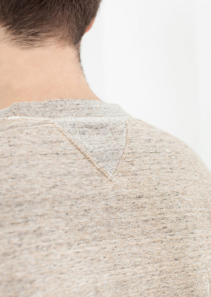 Jeth Sweatshirt in Grey/Rust (6707103596638)