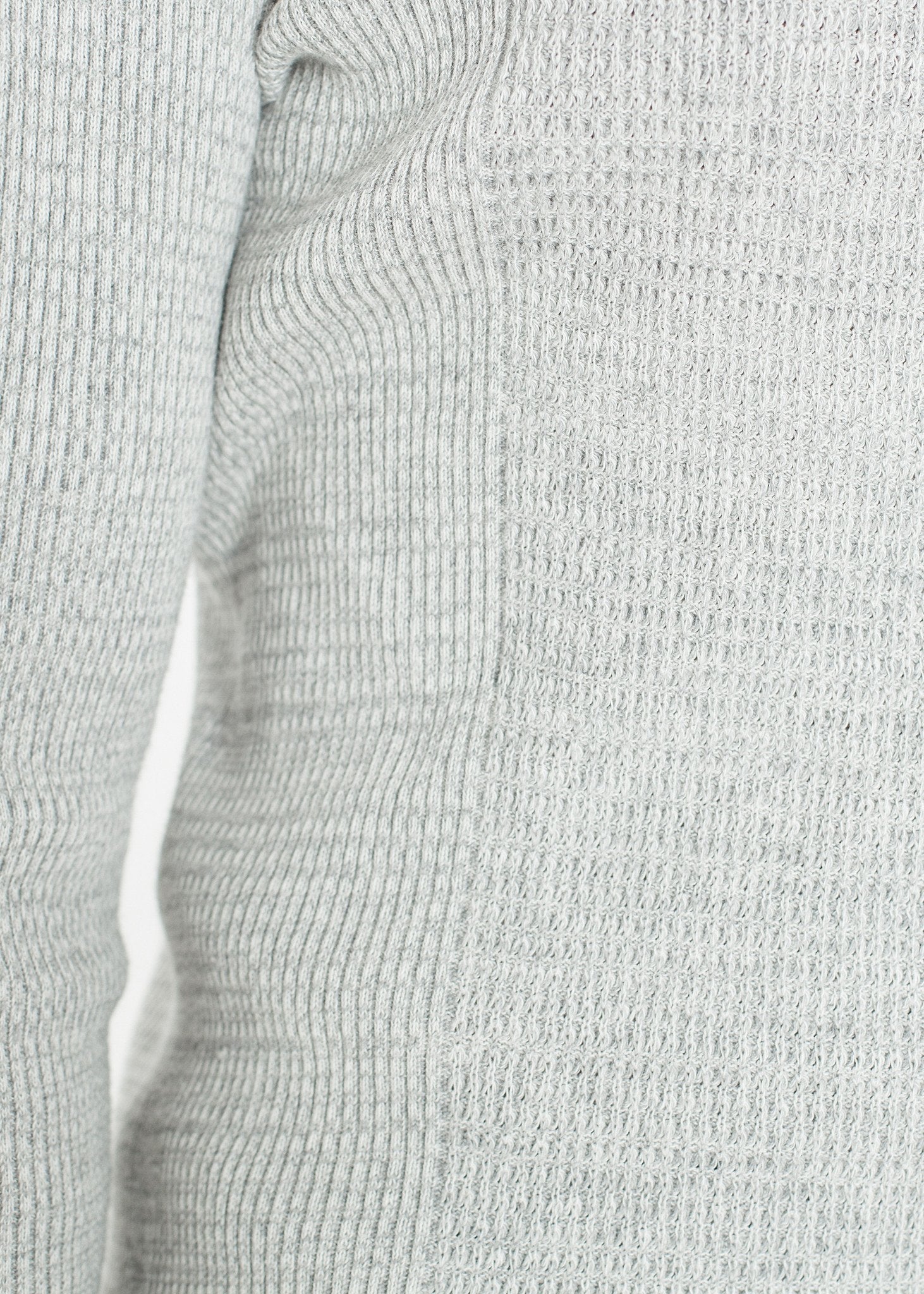 Waffle Knit Long Sleeve Tee (6707096617054)