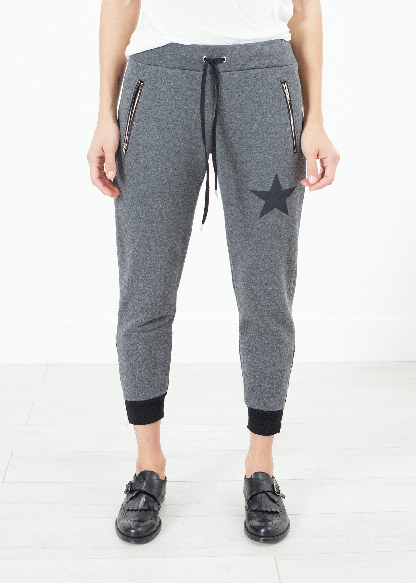 Loopwheeler Star Pant in Grey (6707100024926)