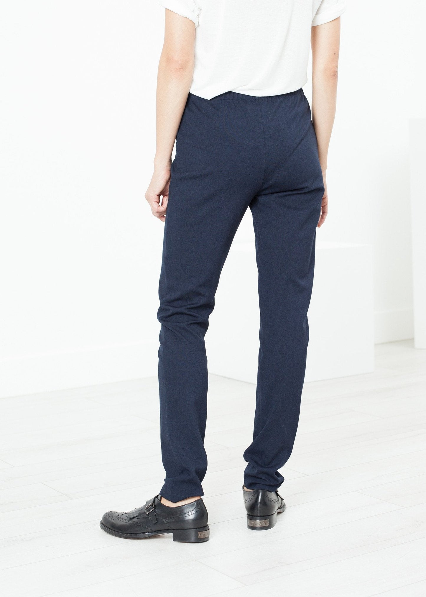 Easy Slim Pant in Navy (6707100483678)
