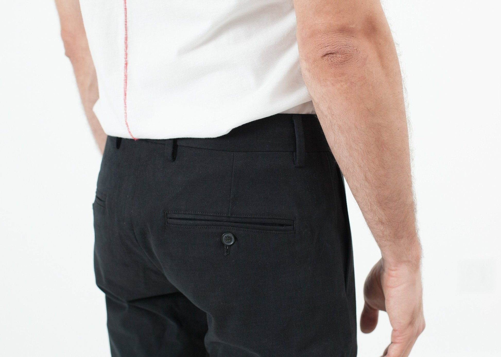 Men's Chino in Black (6707102679134)