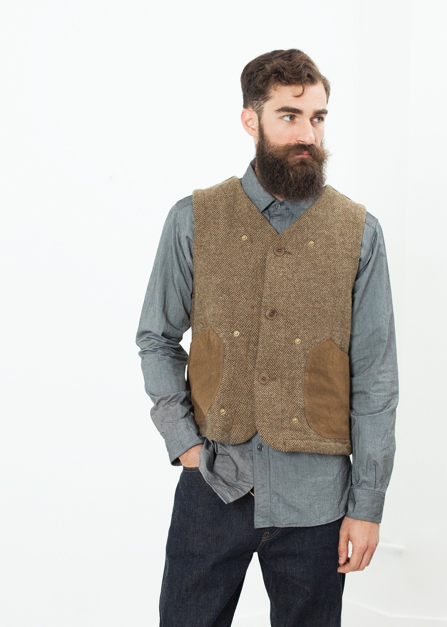 Work Vest in Tan (6707096911966)