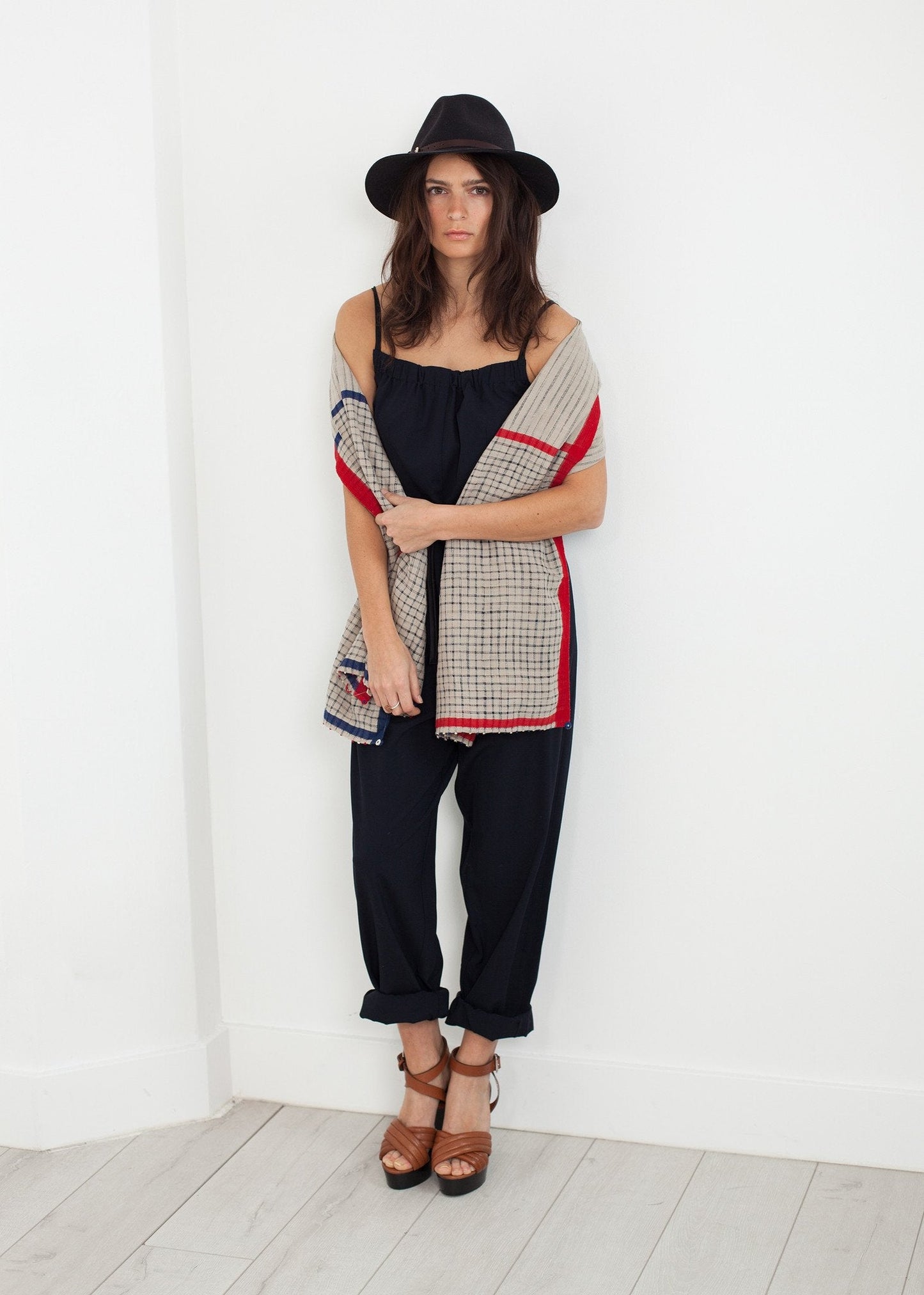 Sleeveless Jumpsuit in Navy (6707093307486)