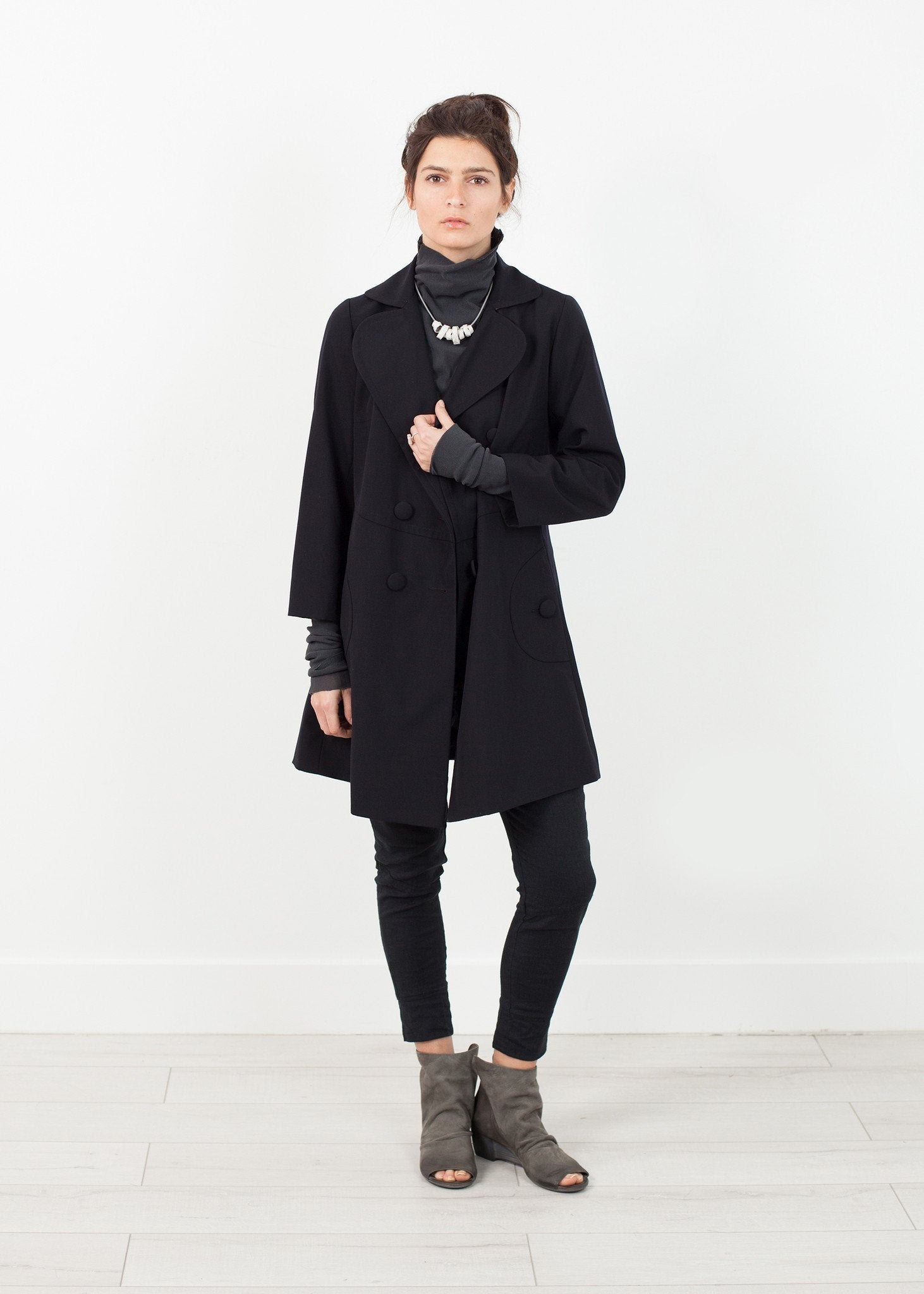 Day Coat in Navy (6707093274718)