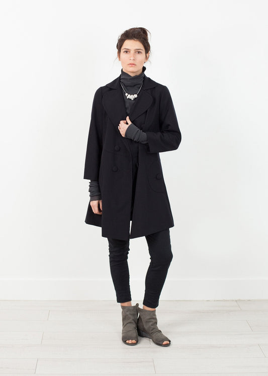 Day Coat in Navy (6707093274718)