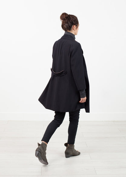 Day Coat in Navy (6707093274718)