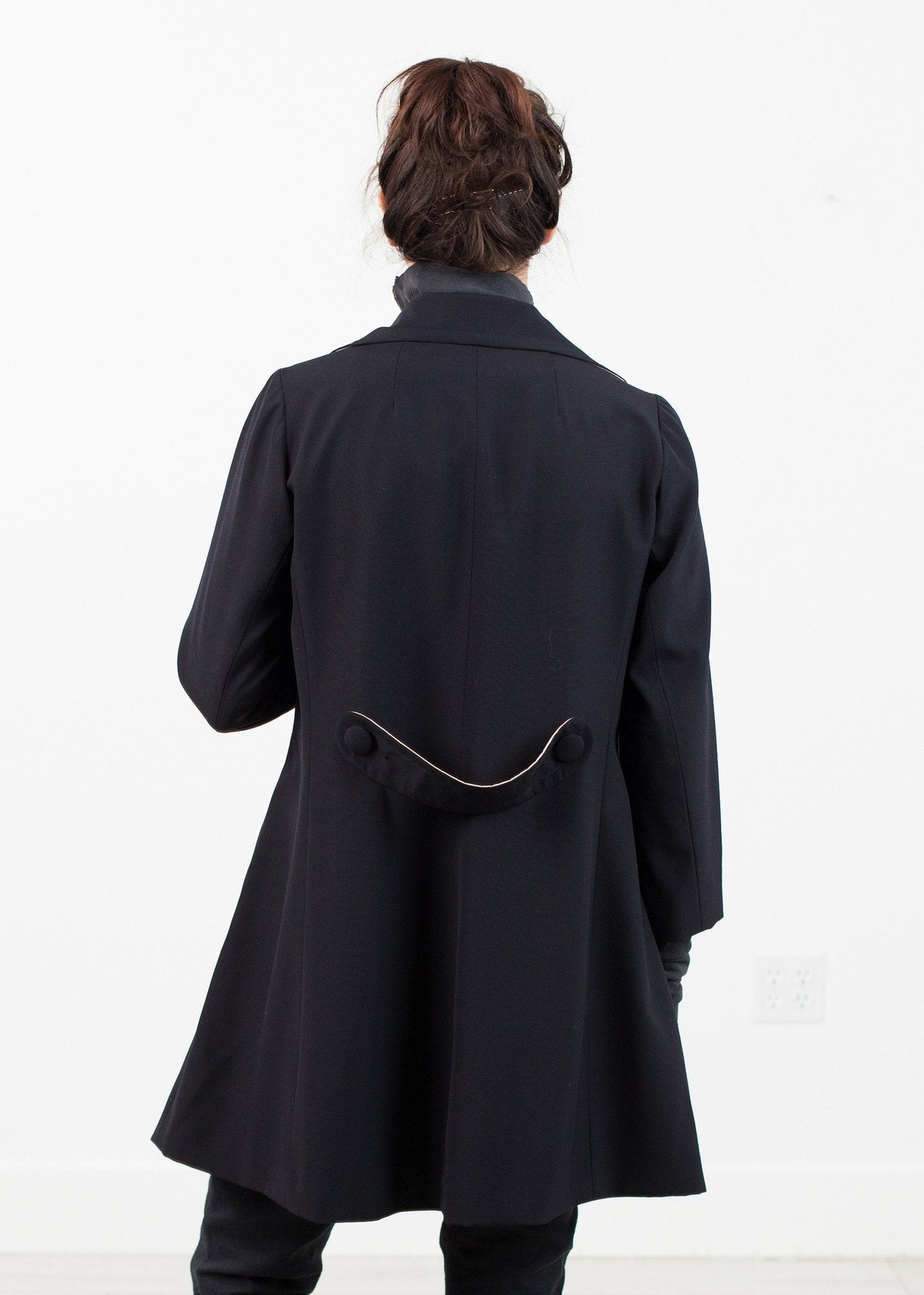 Day Coat in Navy (6707093274718)